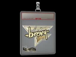 Sticker Slab | broky (Gold) | Paris 2023