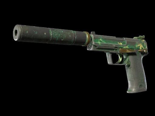 USP-S | Tropical Breeze (Battle-Scarred)