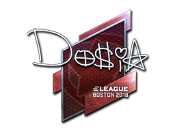 Sticker | Dosia (Foil) | Boston 2018