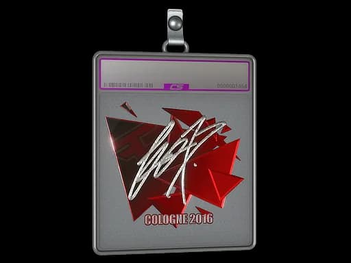 Sticker Slab | fox (Foil) | Cologne 2016