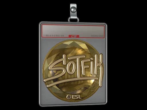 Sticker Slab | S0tF1k (Gold) | Katowice 2019