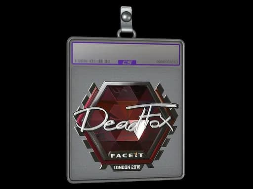 Sticker Slab | DeadFox (Foil) | London 2018