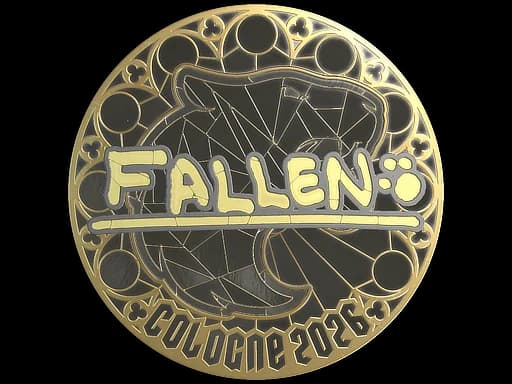 Sticker | FalleN (Gold) | Cologne 2026