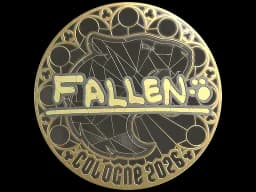 Sticker | FalleN (Gold) | Cologne 2026