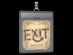 Sticker Slab | exit | Austin 2025