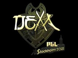 Sticker | nexa (Gold) | Stockholm 2021