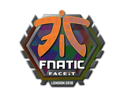 Sticker | Fnatic (Holo) | London 2018