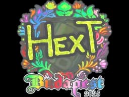 Sticker | HexT (Holo) | Budapest 2025