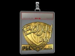 Sticker Slab | bodyy (Gold) | Krakow 2017