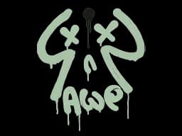 Sealed Graffiti | Recoil AWP (Cash Green)