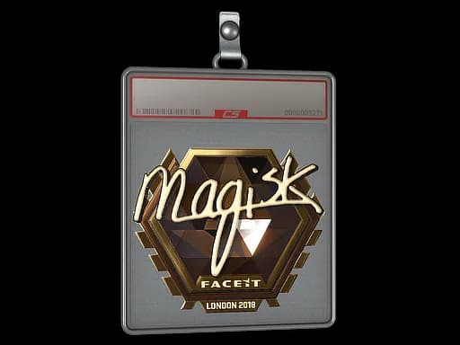 Sticker Slab | Magisk (Gold) | London 2018
