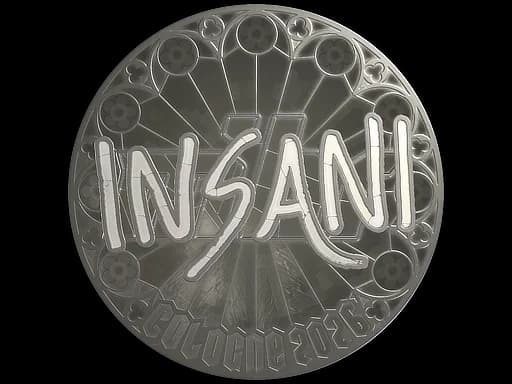 Sticker | insani (Foil) | Cologne 2026