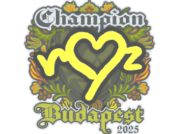 Sticker | ropz (Champion) | Budapest 2025
