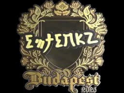 Sticker | ewjerkz (Gold) | Budapest 2025