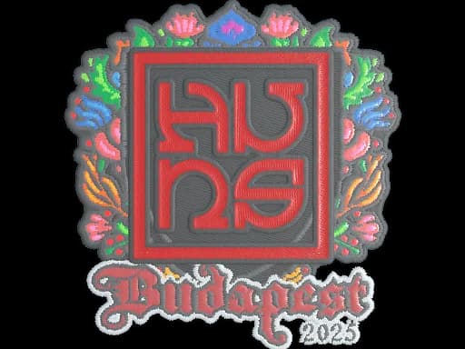 Sticker | The Huns (Embroidered) | Budapest 2025