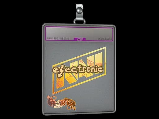 Sticker Slab | electronic (Holo) | Paris 2023