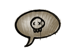 Sealed Graffiti | Death Sentence (Dust Brown)