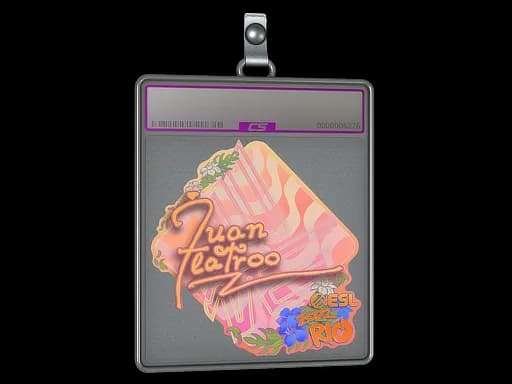 Sticker Slab | juanflatroo (Holo) | Rio 2022