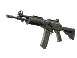 Galil AR | Metallic Squeezer (Battle-Scarred)