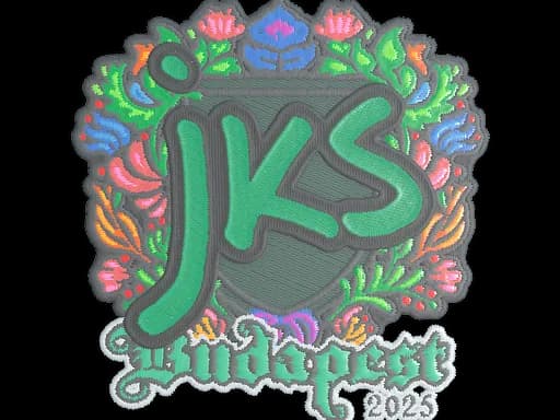 Sticker | jks (Embroidered) | Budapest 2025