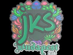 Sticker | jks (Embroidered) | Budapest 2025