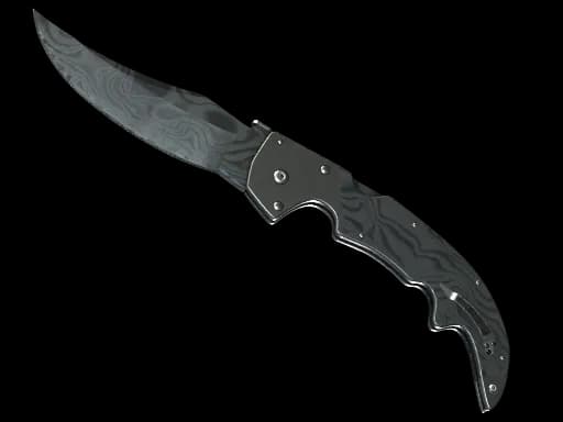 ★ StatTrak™ Falchion Knife | Damascus Steel (Battle-Scarred)