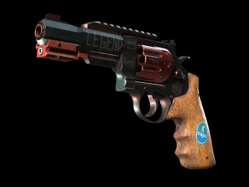 StatTrak™ R8 Revolver | Junk Yard (Well-Worn)