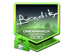 Sticker | bondik (Foil) | Cluj-Napoca 2015