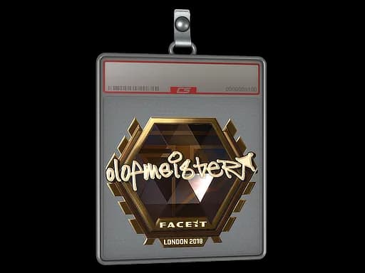 Sticker Slab | olofmeister (Gold) | London 2018