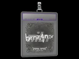 Sticker Slab | brnz4n (Foil) | Austin 2025