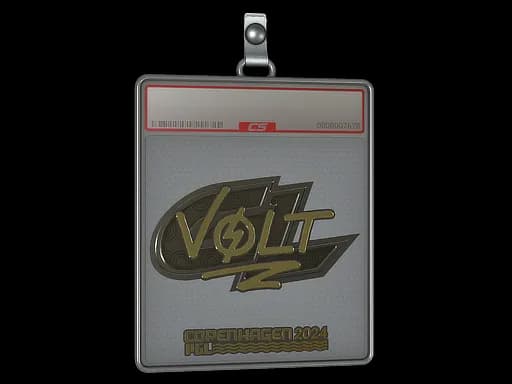 Sticker Slab | volt (Gold) | Copenhagen 2024