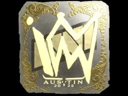 Sticker | iM (Gold) | Austin 2025