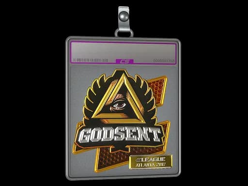 Sticker Slab | GODSENT (Foil) | Atlanta 2017