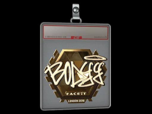 Sticker Slab | bodyy (Gold) | London 2018