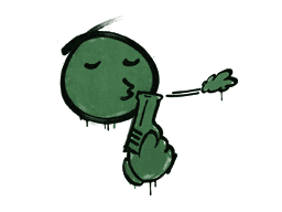 Sealed Graffiti | Quickdraw (Jungle Green)