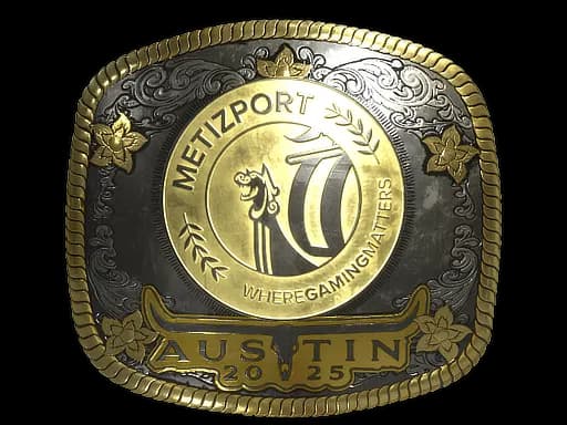 Sticker | Metizport (Gold) | Austin 2025