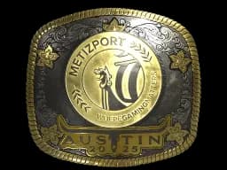 Sticker | Metizport (Gold) | Austin 2025