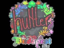 Sticker | huNter- (Holo) | Budapest 2025