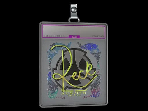 Sticker Slab | reck (Holo) | Austin 2025