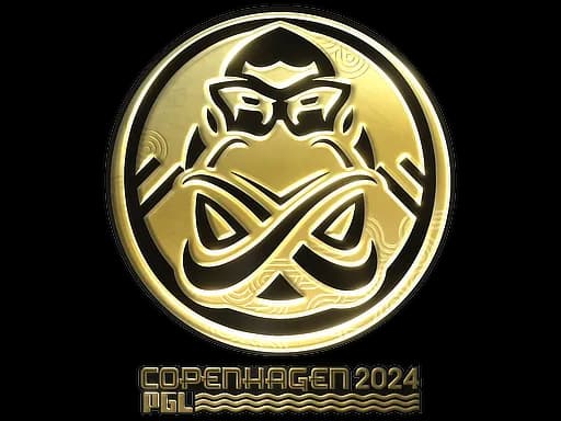 Sticker | ENCE (Gold) | Copenhagen 2024