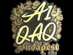 Sticker | EmiliaQAQ (Gold) | Budapest 2025