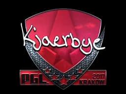 Sticker | Kjaerbye (Foil) | Krakow 2017