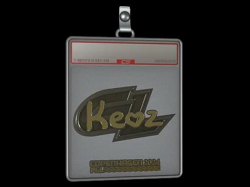 Sticker Slab | Keoz (Gold) | Copenhagen 2024