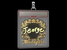 Sticker Slab | jeorge (Gold) | Budapest 2025