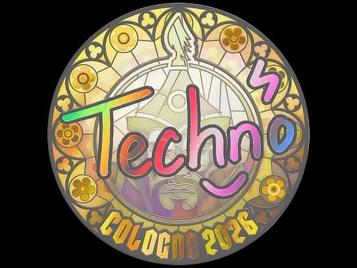 Sticker | Techno4K (Holo) | Cologne 2026