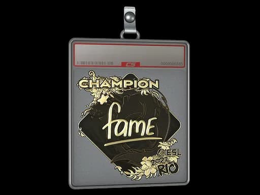 Sticker Slab | fame (Gold, Champion) | Rio 2022