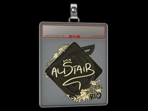 Sticker Slab | aliStair (Gold) | Rio 2022