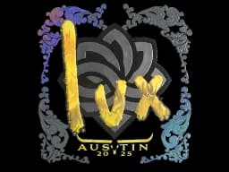 Sticker | lux (Holo) | Austin 2025