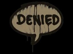 Sealed Graffiti | Denied (Dust Brown)