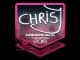 Sticker | chrisJ | Cluj-Napoca 2015 CS2 skin
